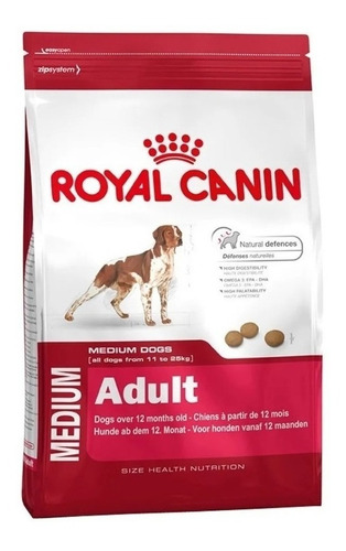 Imagen 1 de 1 de Alimento Royal Canin Size Health Nutrition Medium Adult para perro adulto de raza mediana sabor mix en bolsa de 15kg