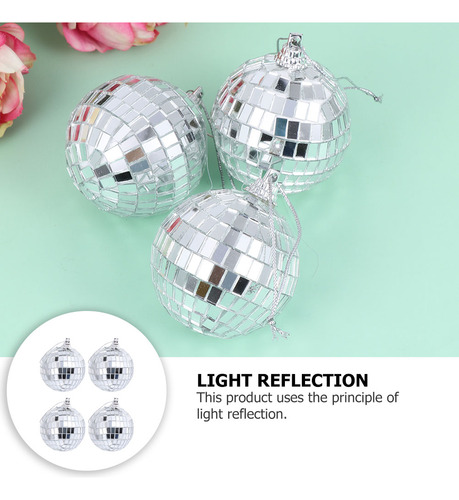 Decoraciones De Cristal Disco Ball Prom, 12 Unidades