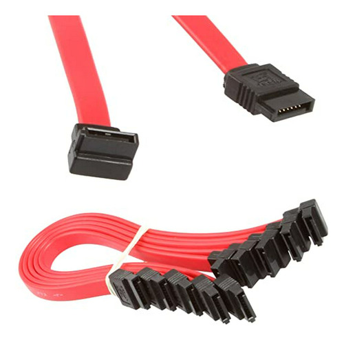 Lineso 9 Inch Sata Iii 6.0 Gbps Cable 9 Inch 5 Pack.