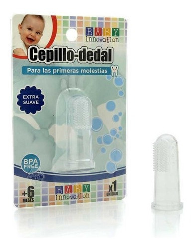 Baby Innovation Cepillo Dedal Masajeador Extra Suave