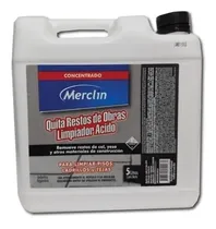 Comprar Potente Limpiador Quita Restos De Obras Gel 5 Litros Merclin