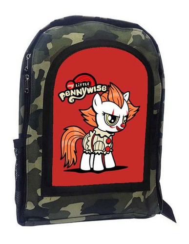 Mochila Camuflada It El Payaso A10