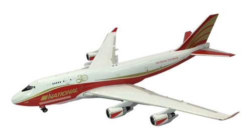 Avion A Escala (1:400) National, Boeing 747-400f, 30 Years
