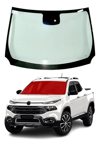 Vidro Parabrisa Fiat Toro 2023 A 2025 Verde Degrade