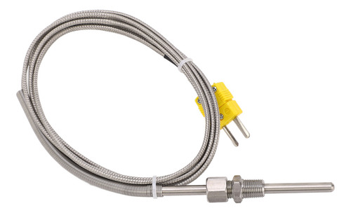 Sonda De Temperatura 1/8 Npt Sensor De Termopar Tipo K 80 Mm