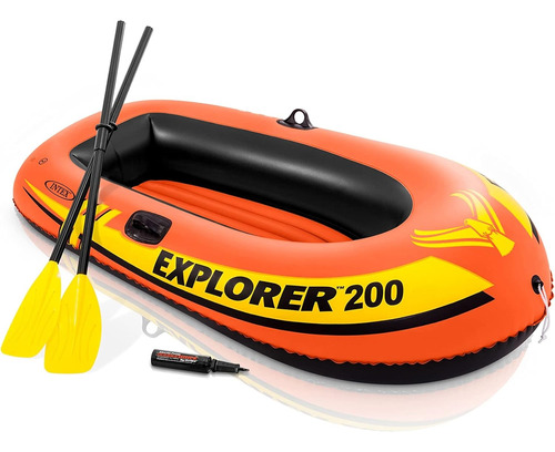 Intex Explorer 200 2person Juego De Bote Inflable Con Remos 