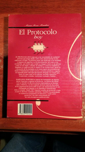 El Protocolo Hoy - Maria Rosa Marchesi (Usado)