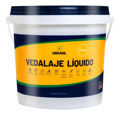 Impermeabilizante Vedalaje 3,2l Original