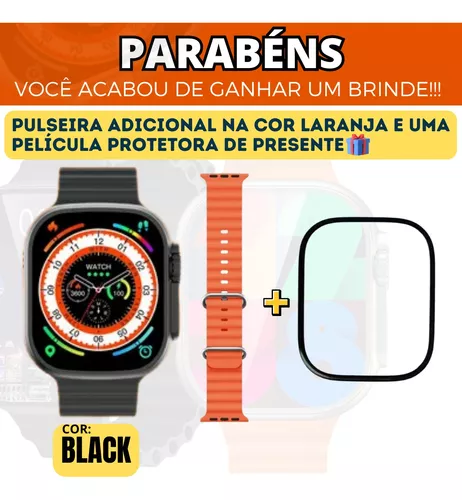 Relógio Smartwatch S9 Ultra Série 9 Nfc Gps 49mm Lançamento
