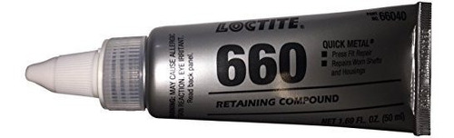 Loctite 66040 660 Quick Metal Compuesto De Retención, Tubo D