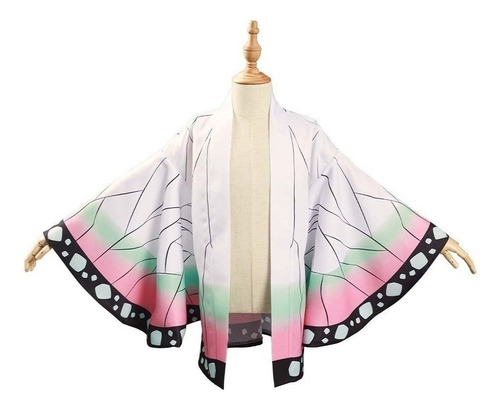 Kimetsu No Yaiba Shinobu Kochou Haori Cosplay Capa Adulta