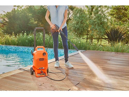 Imagen 10 de 10 de Hidrolavadora 1800w 125bar/1810 Psi Black & Decker Bepw1800t