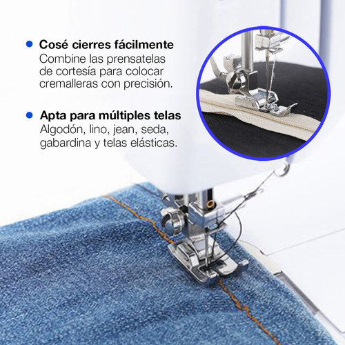 Máquina De Coser Profesional 12 Costuras Pedal 2 Velocidades