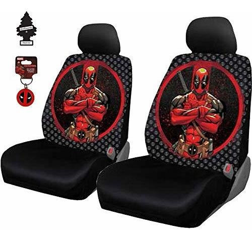 Pack Deadpool Para Coche, 6 Piezas.