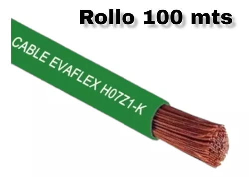 Cable Eva 2,5 Halogeno Evaflex (h07z1-k) 100 Mts | Cuotas sin interés