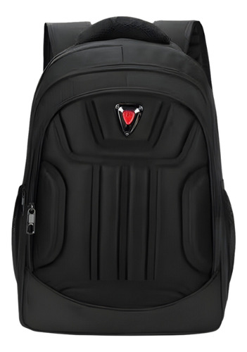 Mochila Resistente Viagem Escola Trabalho Sport (preto) Cor Preto Desenho Do Tecido Liso