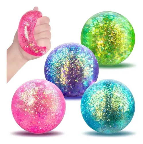 Pack De 14 Bolas Anti-estrés De TPR – Juguetes Sensoriales Suaves Para Aliviar La Ansiedad En Niños Y Adultos, Regalo Ideal
