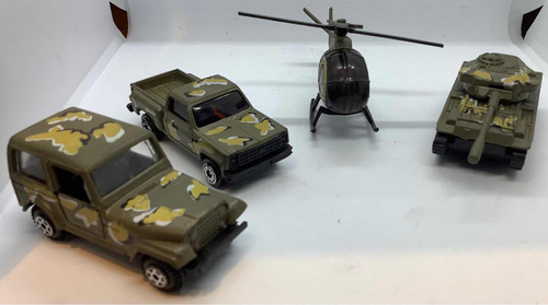 Set Vehículos Militares X4