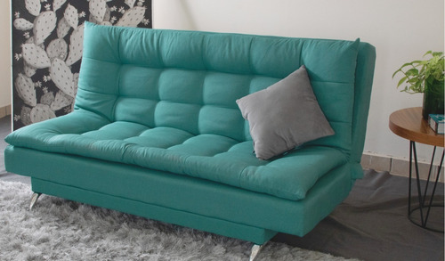 Sofa Cama Matrimonial Carmen Aqua 