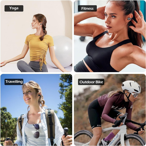 Auriculares Mini True Wireless 5.3 Con Clip Para Conducción