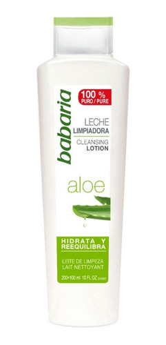 Babaria Leche Limpiadora Aloe Vera 300ml