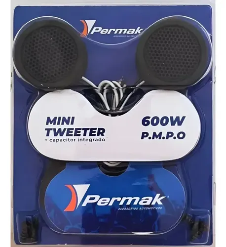 Mini Tweeter De Alta Frequencia 600w Painel Porta Coluna Par