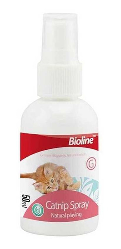 Bioline Catnip Spray Portatil 50ml - Relaja Y Estimula Gato