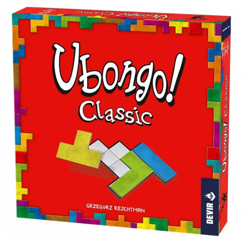 Ubongo Classic - Juego De Mesa En Español Puzzles - Devir