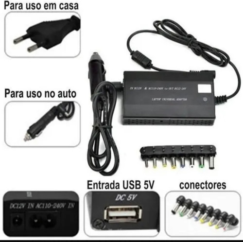 Carregador Para Notebook Universal