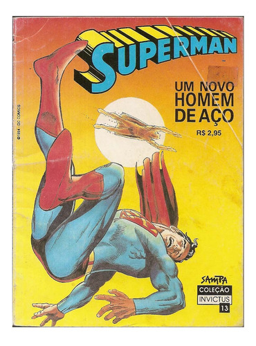 Hq Superman Nº 13 (invictus) - Super-homem Se Liberta