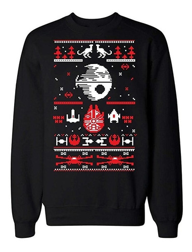 Sudadera Ugly Sweater Galaxias Star Guerra C/ Envio + Regalo