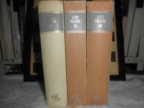 Obras Completas-leon Tolstoi(tomo Ii,iv,iii) C/u