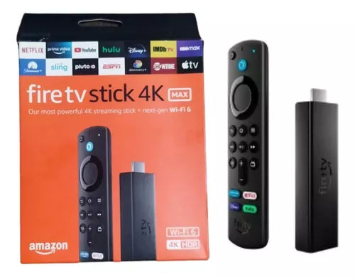 Fire Stick Tv 4k Max 8gb 3º Ger. 2gb Ram Lançamento