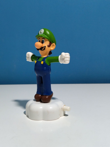 Muñeco Luigi Volador - Juguete Que Gira (mario Bros) 2016 (Usado)