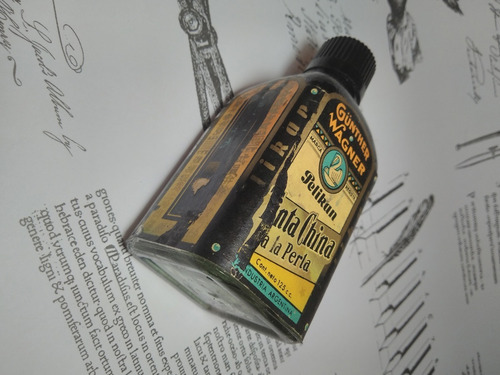 Botella De Tinta Pelikan Tinta China Antigua (Usado)