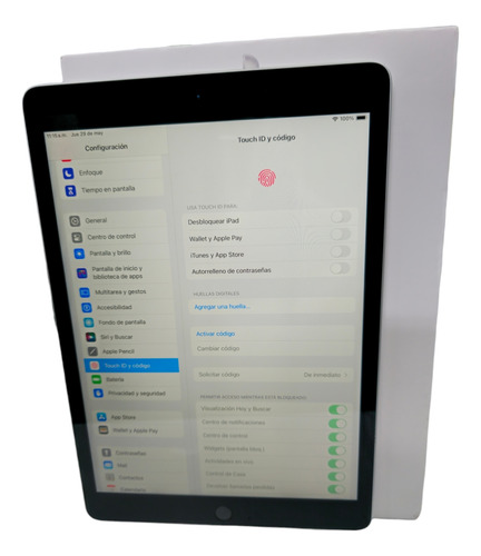 Apple Ipad 9 Gen 10.2 Wi-fi 64gb Plata Con Caja Plateado (Usado)