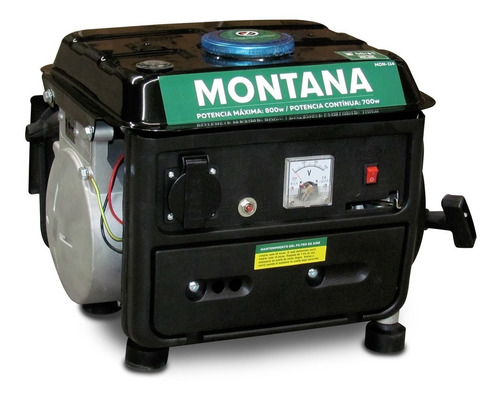 Generador Montana 800 W ( Motor 2 Tiempos 63 Cc )