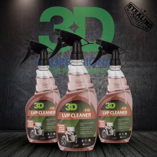 3d Detailing | Lvp Cleaner | Limpia Cuero / Plastico | 710ml