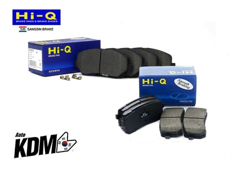 Imagem 1 de 1 de Jogo Pastilha Freio Hyundai Elantra 2010-2016