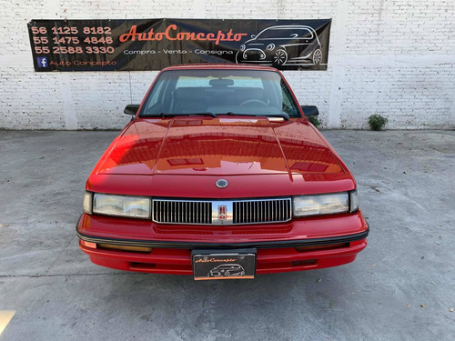 Imagen 2 de 14 de Chevrolet Cutlass Euro Sport 1988 Placas Auto Antiguo
