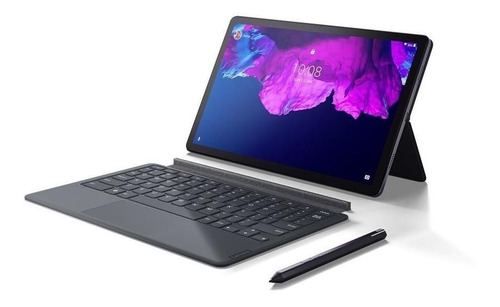 Tablet Lenovo 6gb 128gb P11 Lte + Teclado + Lápiz 11 Grey