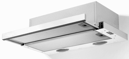 Campana Spar Flexa Para Empotrar 60 Cm 1 Motor Acero Inox