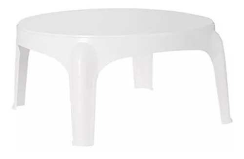 Mesa Circular Interior Exterior Gardenlife Puket Blanco