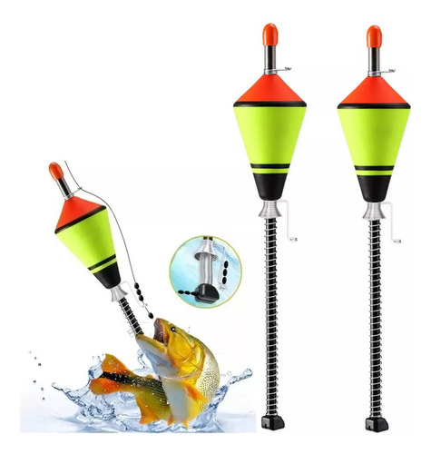 Dispositivo Automático De Pesca Con Flotador De Peces De 2 P