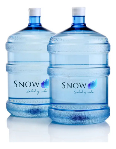 Agua Purificada Alcalina Con Bidón De 20 Lts (2 Und)