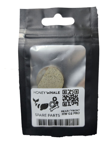Kit Balatas De Freno Scooter Honey Whale G2 Pro