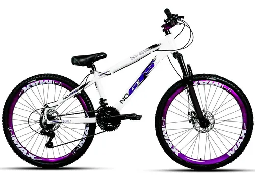 Bicicleta Mountain Bike GTS FEEL No Grau 26 Freeride 21v Shimano