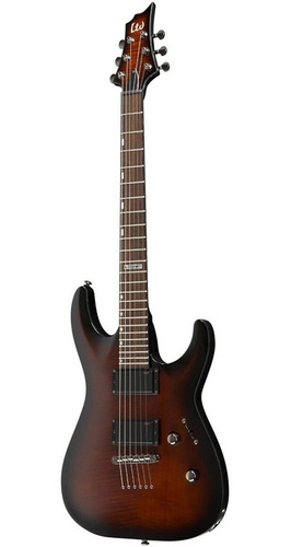 Imagen 3 de 5 de Guitarra Elétrica Esp Ltd H-series H-330fm Nt