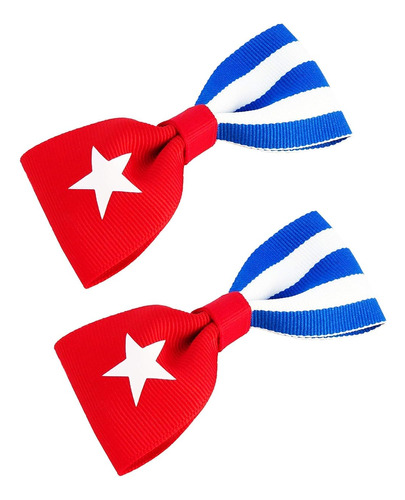 Lazo Cabello De Bandera De Cuba Accesorios Cabello De N...