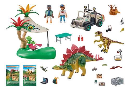 Playmobil Dinos Campamento De Investigación 71523
